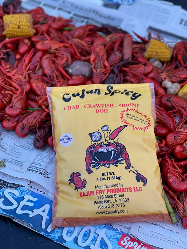 Cajun Seafood Boil and other Cajun products - Cajun Fry Products